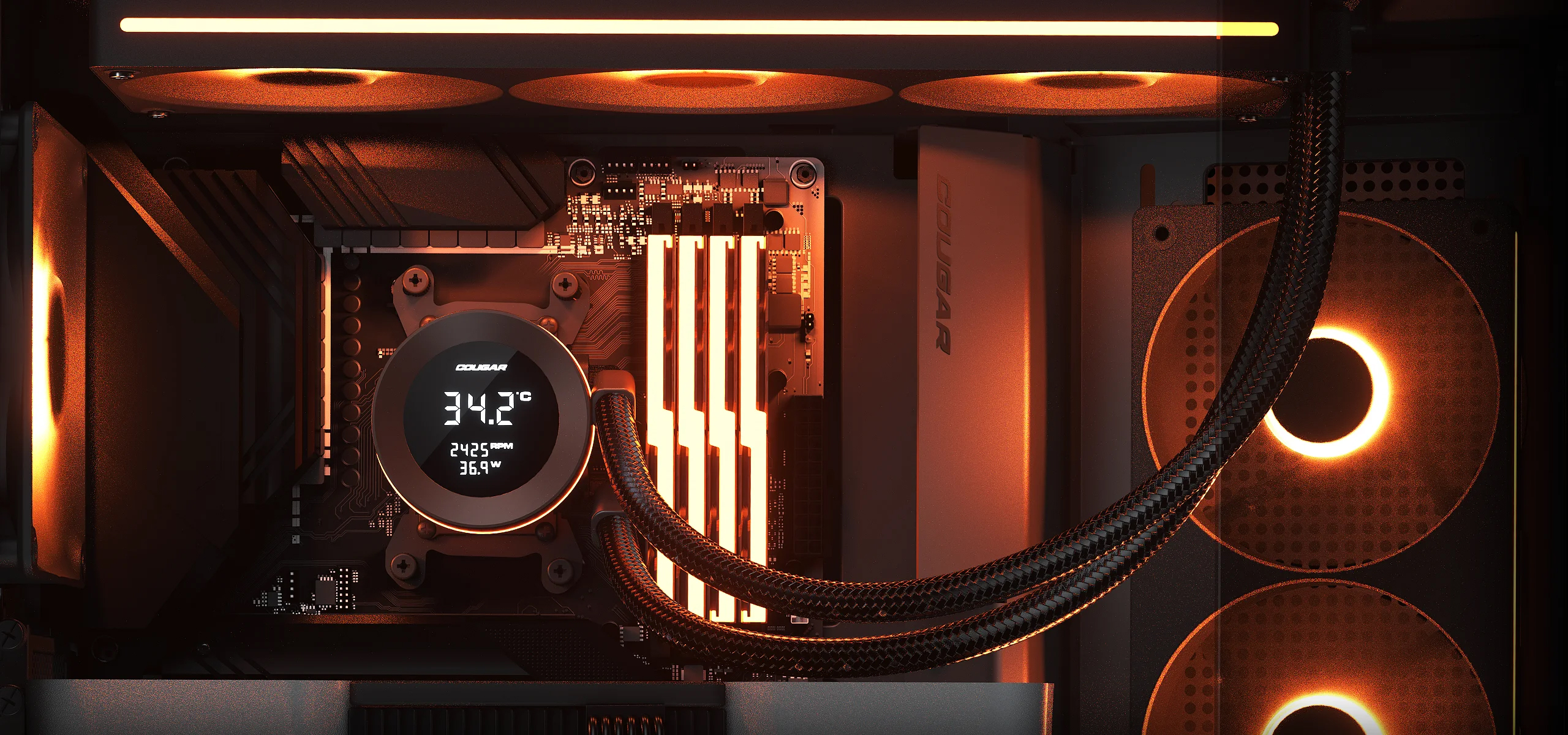 POSEIDON VISTEK ARGB 360｜COUGAR｜株式会社アユート PCパーツ・VR